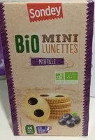 Mängden socker i Mini lunettes Bio Myrtille