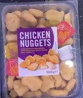 Mängden socker i Chicken Nuggets mit Dip