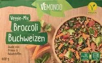 Mängden socker i Broccoli Buchweizen