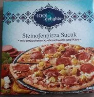 Mängden socker i Steinofenpizza Sucuk Knoblauchwurst+Käse