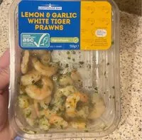 Mängden socker i Lemon e Garlic White Tiger Prawns