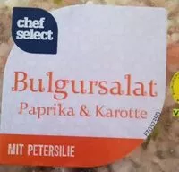 Mängden socker i Bulgursalat Paprika und Karotte
