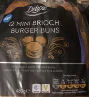Mängden socker i Mini Brioche burger buns