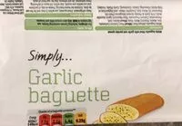 Mängden socker i Garlic baguette