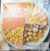 Mängden socker i Chicken and Gravy family pie