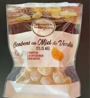 Mängden socker i Bonbons au Miel de Vendée