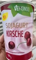 Mängden socker i Sojagurt Kirsche