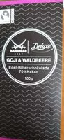 Mängden socker i Deluxe Goji Waldbeere Edel-Bitterschokolade