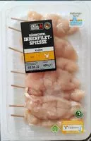 Mängden socker i Hähnchen-Innenfiletspieße Klassik frisch