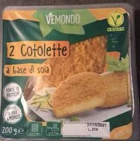 Mängden socker i Cotolette a base di soia