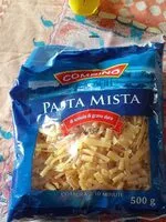 Mängden socker i Pasta mista