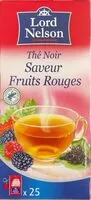 Mängden socker i Thé Noir Saveur Fruits Rouges