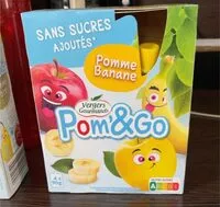 Mängden socker i Compote aromatisé à la pomme et la fraise