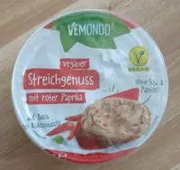 Mängden socker i Veganer Streichgenuss mit roter Paprika