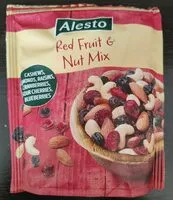 Mängden socker i Red fruit & nut mix