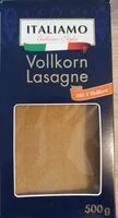 Mängden socker i Nudeln Vollkorn Lasagne