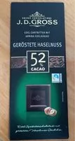 Mängden socker i Geröstete Haselnuss