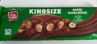 Mängden socker i Kingsize ganze Haselnüsse
