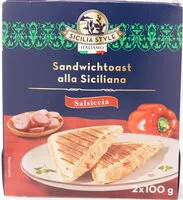 Mängden socker i Sandwitchtoast alla Siciliana