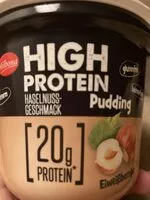 Mängden socker i High Protein Pudding Hazelnut Flavour