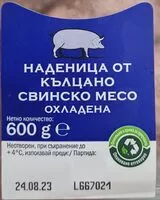 Mängden socker i Наденица от кълцано свинско месо