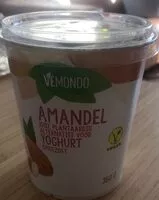 Mängden socker i Amandel yoghurt ongezoet