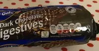 Mängden socker i Dark chocolate Digestives