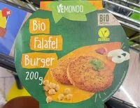 Mängden socker i Bio falafel burger