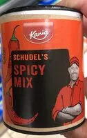Mängden socker i Schudel’s Spicy Mix