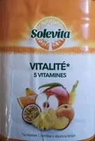 Mängden socker i Vitalité* 5 vitamines