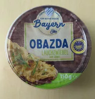 Mängden socker i Obazda Lauchzwiebel