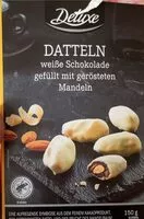 Mängden socker i Datteln weiße Schokolade