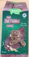 Mängden socker i Vegan Oat Cookies Chocolate