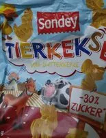 Mängden socker i Tierkekse