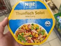 Mängden socker i Thunfisch salat mild curry