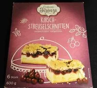 Mängden socker i Kirsch-Streuselschnitten