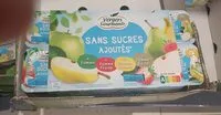 Mängden socker i 4 pomme, 4 pomme fraise, 4 pomme banane, 4 pomme poire