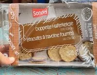 Mängden socker i Biscuits à l'avoine fourrés au cacao