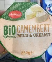 Mängden socker i Camembert bio