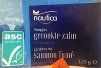 Mängden socker i Lardons de saumon fumé au bois de hêtre