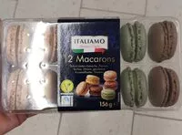 Mängden socker i 12 Macarons
