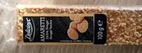 Mängden socker i Amaretti Nougat tendre