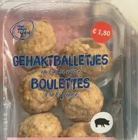 Mängden socker i Boulettes à la liégeoise