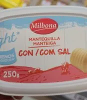 Mängden socker i Mantequilla con sal light