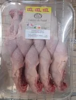 Mängden socker i Cuisse de poulet