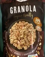 Mängden socker i Premium Granola Super Nutty