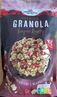 Mängden socker i Premium Granola Super Berry