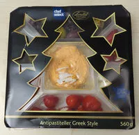 Mängden socker i Antipastiteller Greek Style