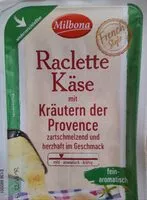 Mängden socker i RacletteKäse Kreuter