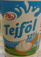 Mängden socker i Tejföl 12%